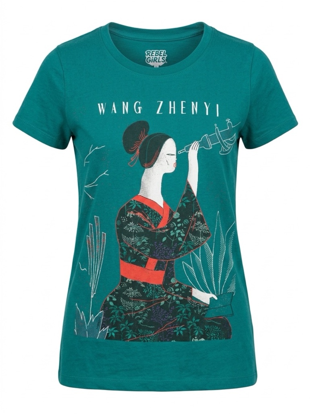 Rebel Girls Graphic of Qing Dynasty Scientist & Astronomer Wang Zhenyi Size L